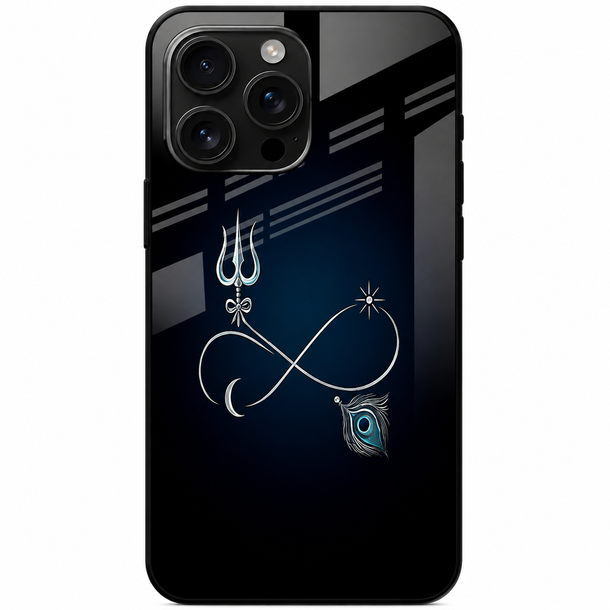 Trishul Minimal Glow Back Cover