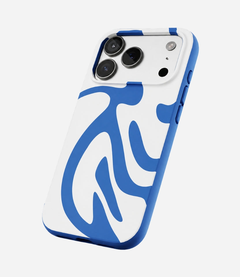 Electric Blue Blue Crush Phone Case