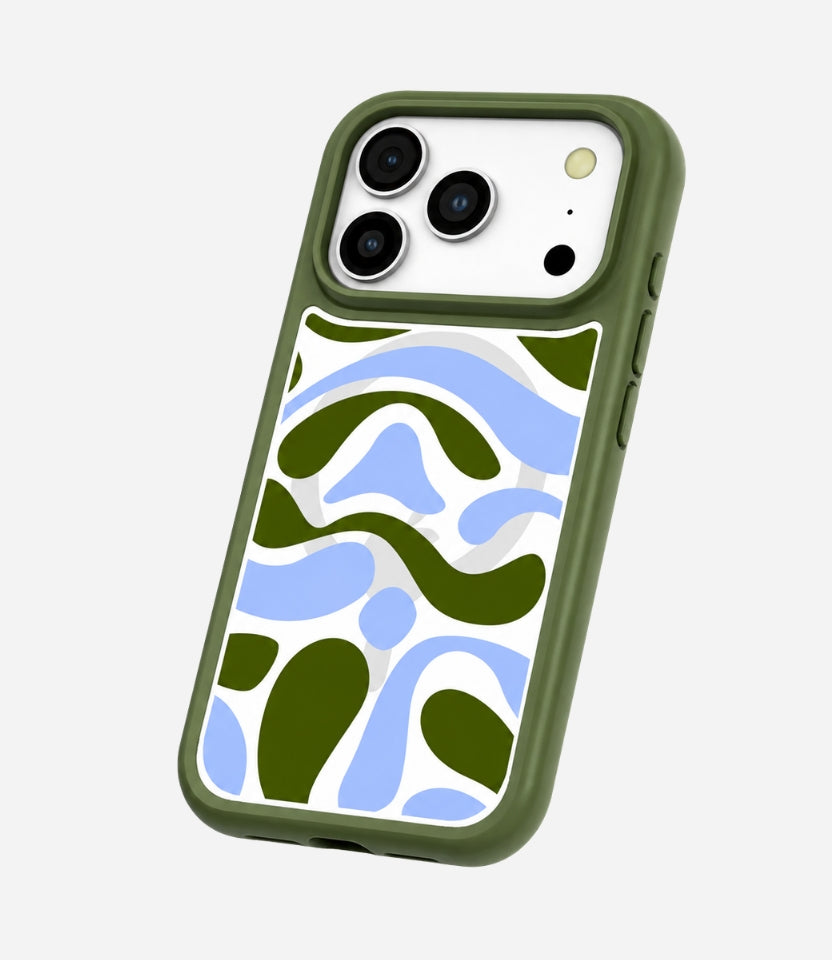 Clear Curve And Flow Phone Case