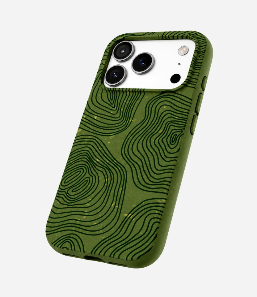 Forest Floor Time Etched Phone Case