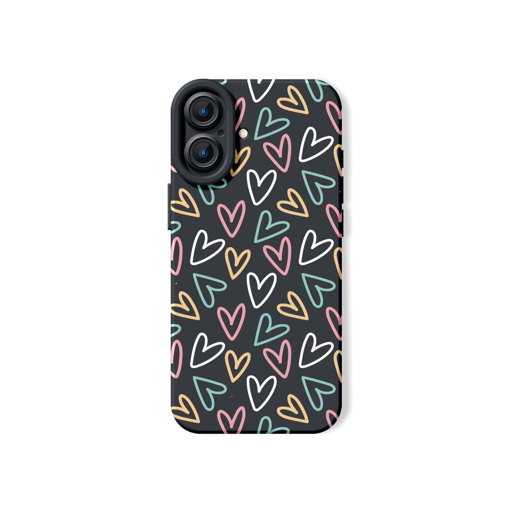 Colorful Heartbeat Delight Case