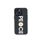 Peaceful Daisy Charm Silicone Case for Apple iPhone Series