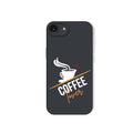 Coffee Lover Brew Brown Silicone Case for Apple iPhone Series
