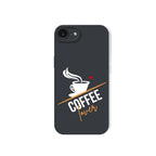 Coffee Lover Brew Brown Silicone Case for Apple iPhone Series