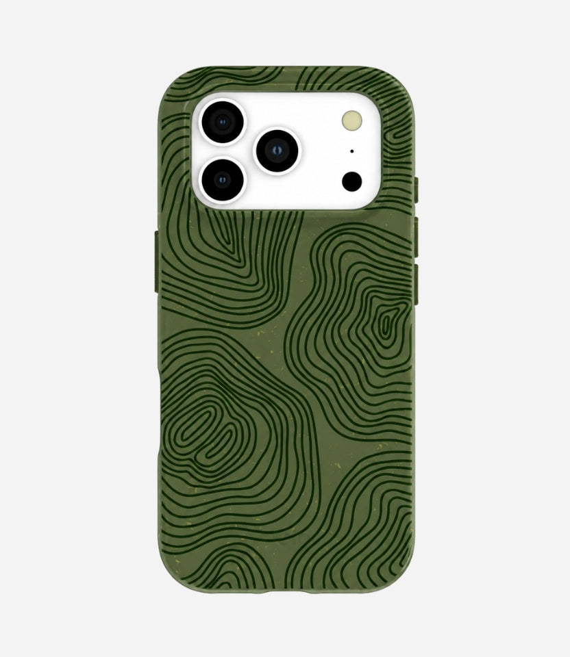 Forest Floor Time Etched Phone Case