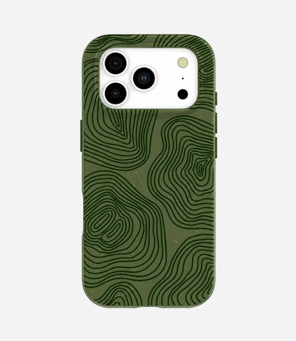 Forest Floor Time Etched Phone Case