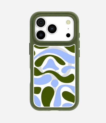 Clear Curve And Flow Phone Case