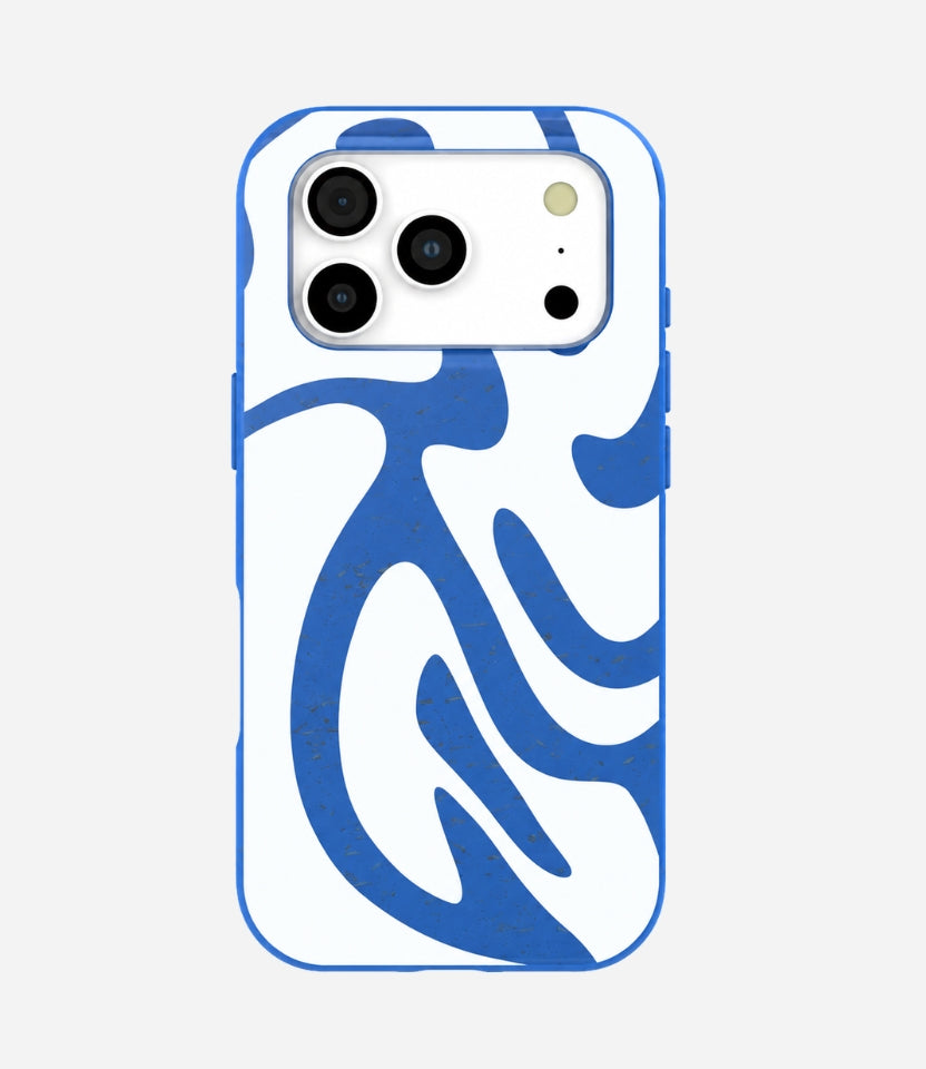 Electric Blue Blue Crush Phone Case
