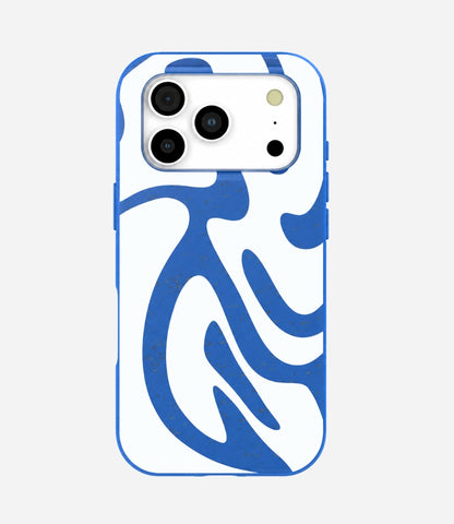 Electric Blue Blue Crush Phone Case