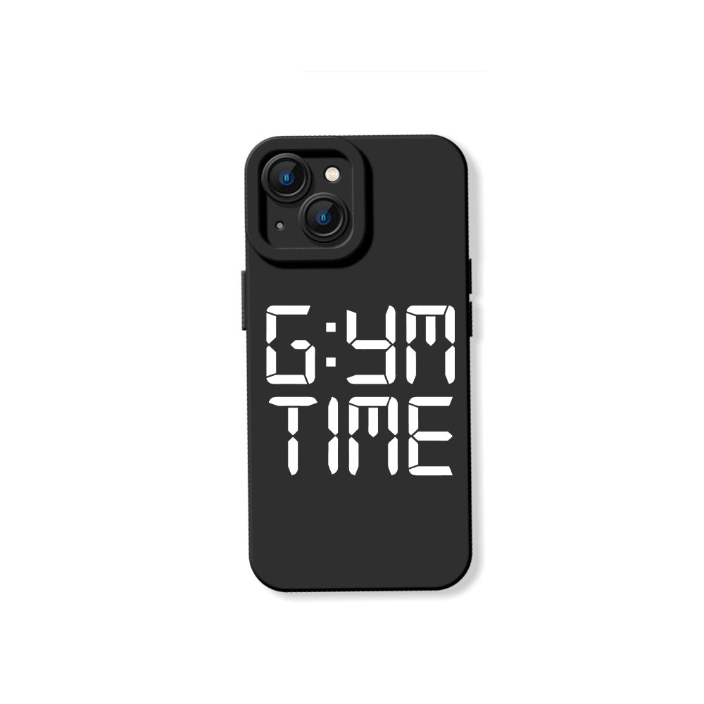 Digital Countdown Gym Time Silicone Case for Apple iPhone Series