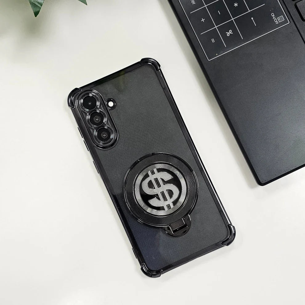 Samsung Galaxy A16 5G Four Corner Airbags 100% Original Astro Money Magnet Rotating Dollar Case
