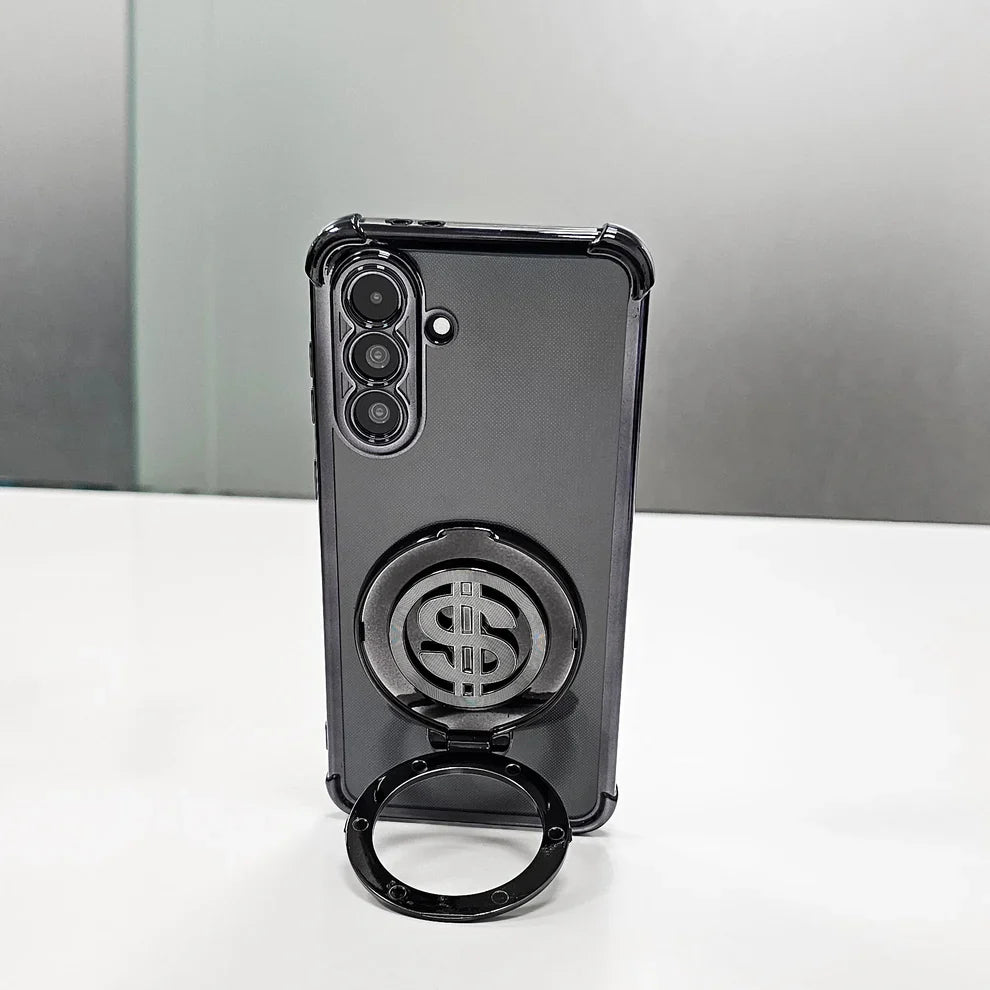 Samsung Galaxy A16 5G Four Corner Airbags 100% Original Astro Money Magnet Rotating Dollar Case