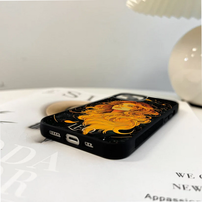 Zodiac Leo Glass Case