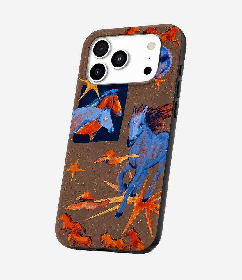 Chocolate Brown Horse Dreamers Phone Case