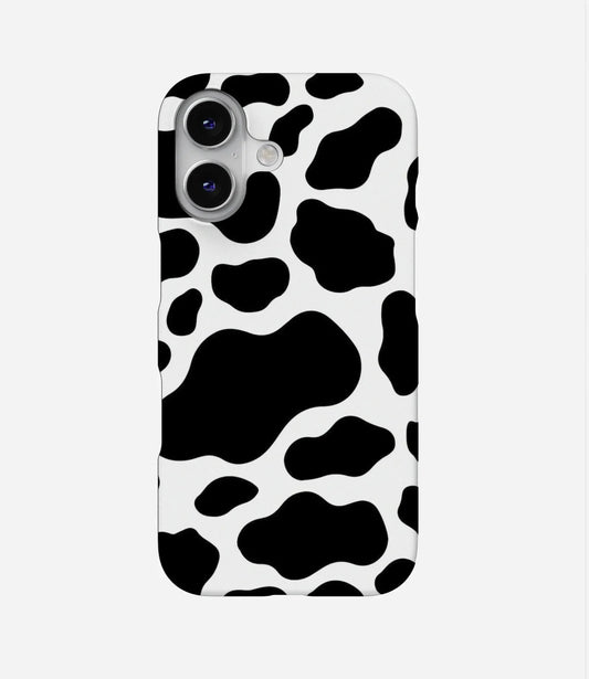 Y2k Cow Print Matte Case