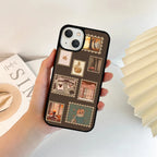 Autumn Cozy Stamps Glass Case