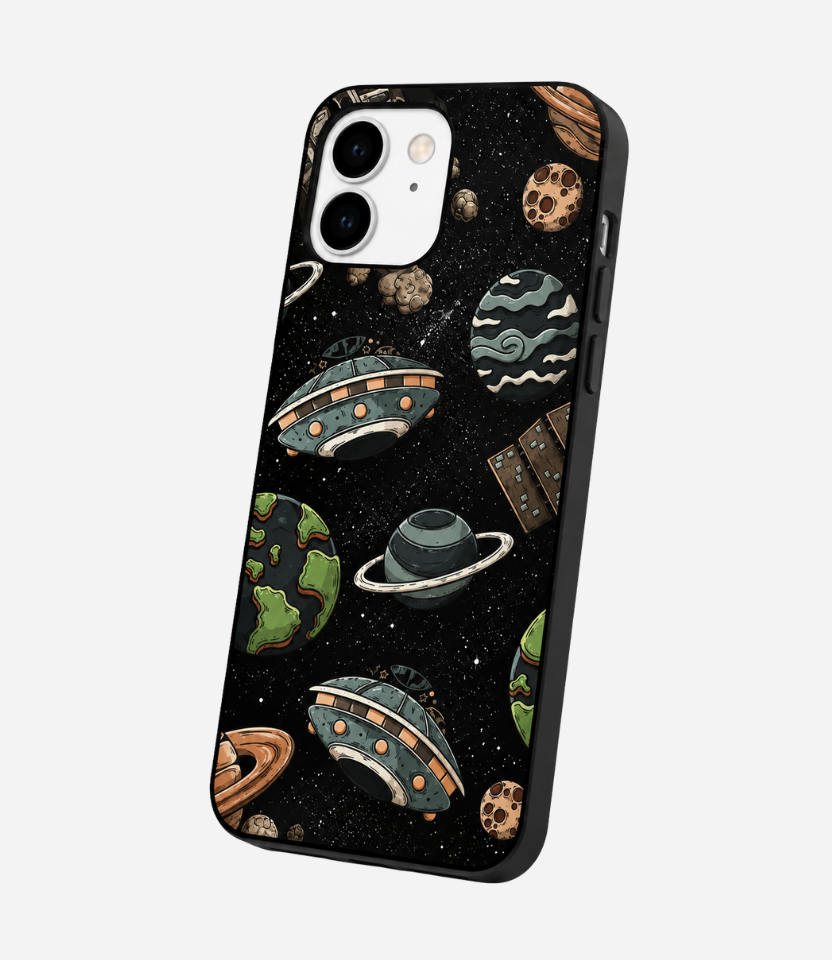 Cosmic Night Sky Hybrid Case
