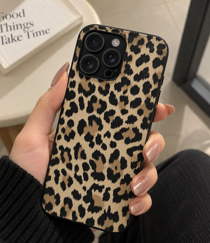 Leopard Shockproof Hybrid Cover