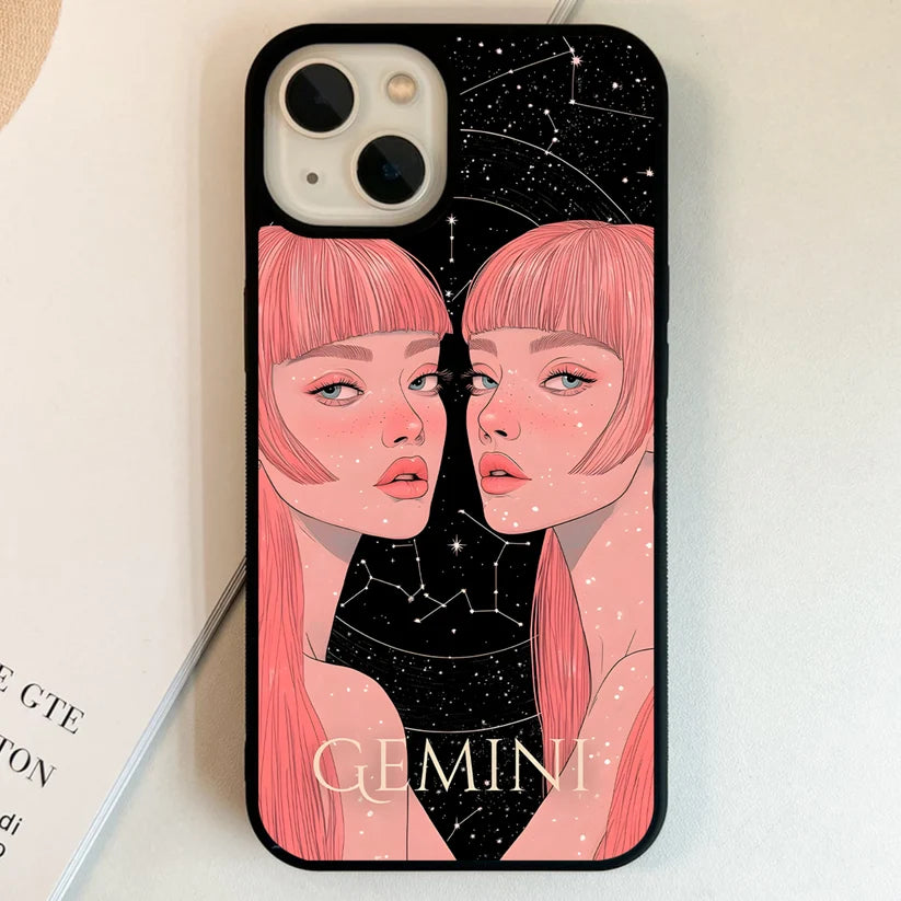 Zodiac Gemini Glass Case