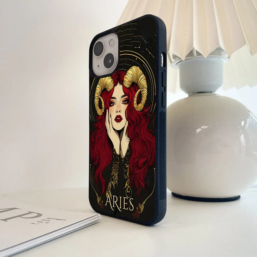 Zodiac Aries Glass Case 3 Reviews