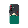 Mountain Sunrise Charm Silicone Case for Apple iPhone Series