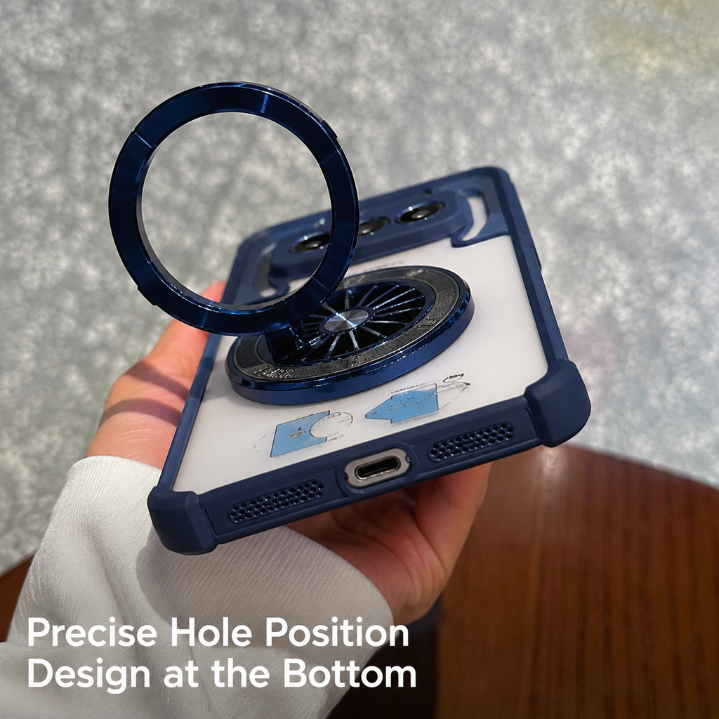 Nothing Phone 3a 5G Wheel Rotating Shockproof Airbags Case