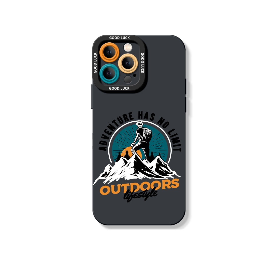 Adventure Unlimited Outdoors Lifestyle Silicone Case for Apple iPhone Series