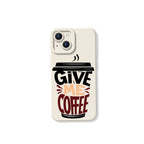 Coffee Craver Delight Silicone Case for Apple iPhone Series