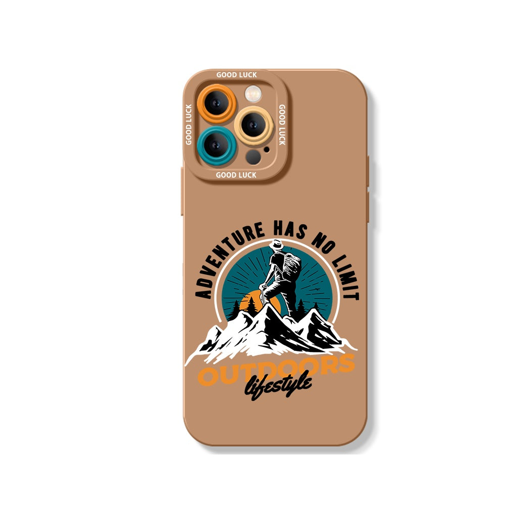 Adventure Unlimited Outdoors Lifestyle Silicone Case for Apple iPhone Series