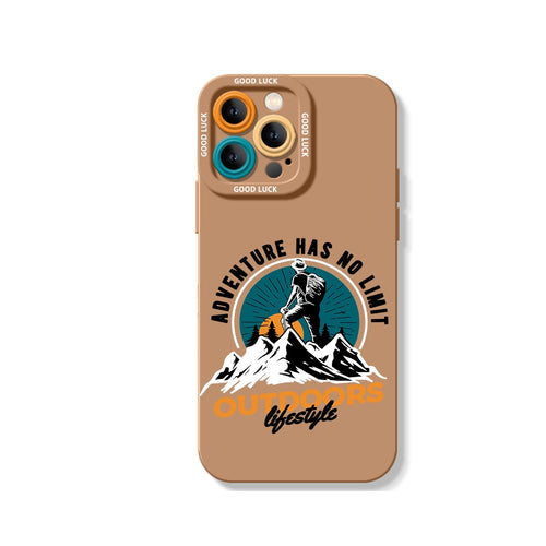 Adventure Unlimited Outdoors Lifestyle Silicone Case for Apple iPhone Series