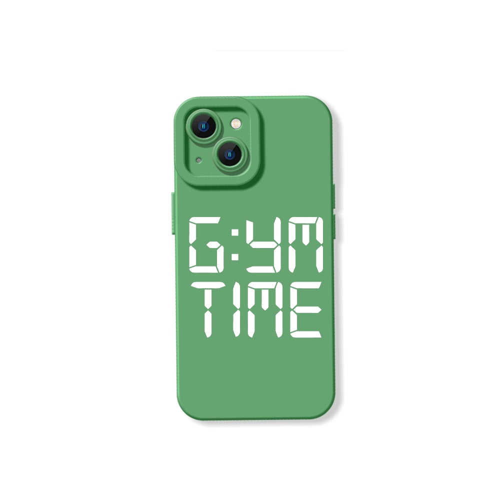 Digital Countdown Gym Time Silicone Case for Apple iPhone Series