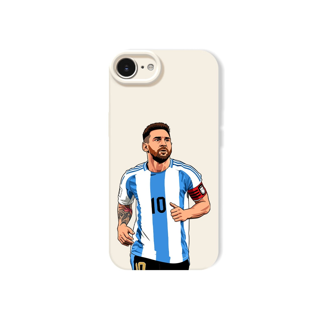Soccer Hero Stripes Silicone Case for Apple iPhone Series
