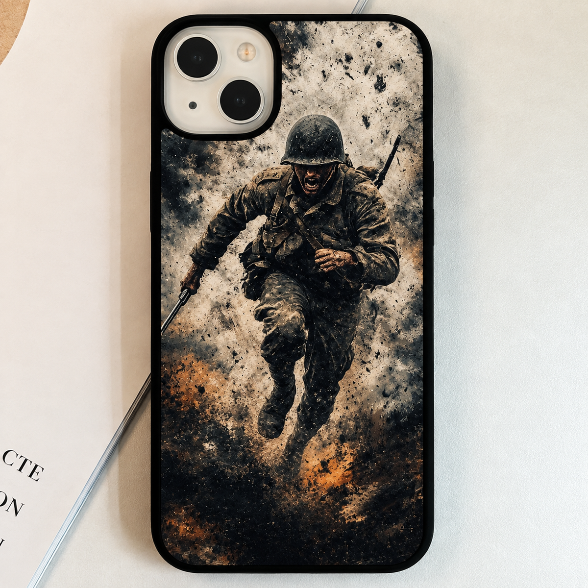 Battle Warrior Glass Case