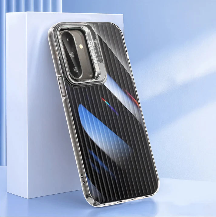 Samsung Galaxy A56 5G Dual Layer Hybrid Camera Ring Stand Case