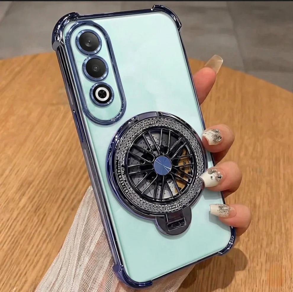 OnePlus Nord CE4 5G Premium Stress Buster Wheel Rotating Shockproof Airbags Case