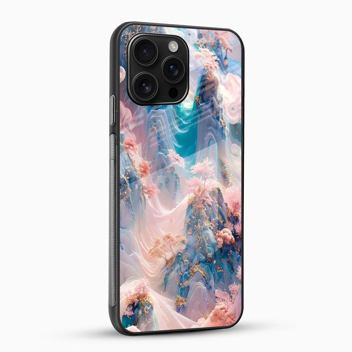 Pastel Dreamscape Glass Mobile Cover