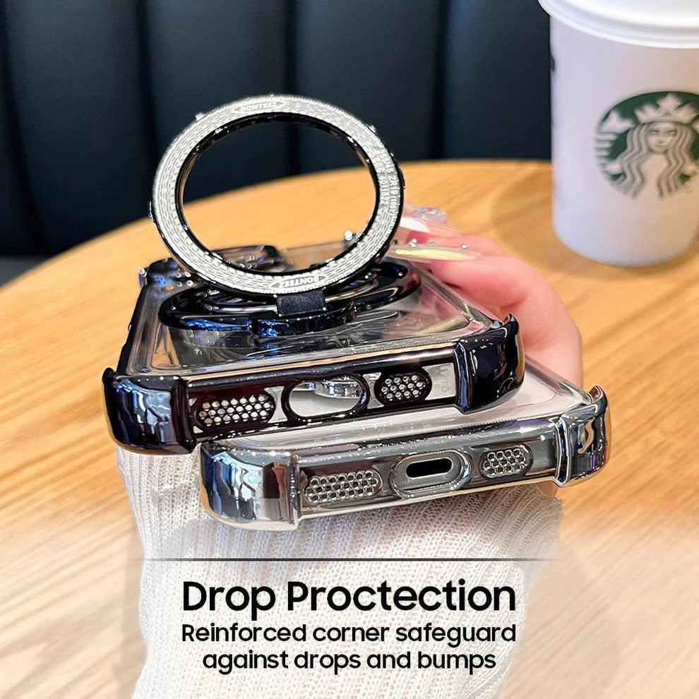 Oppo F29 5G Premium Stress Buster Wheel Rotating Shockproof Airbags Case