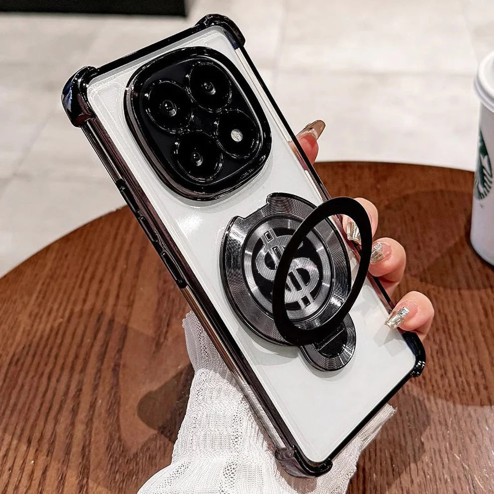 Oppo F29 Pro 5G Four Corner Airbags 100% Original Astro Money Magnet Rotating Dollar Case