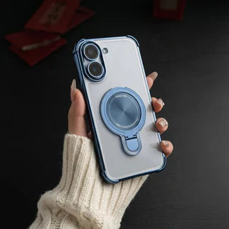 OnePlus Nord CE5 5G Luxury Four Corner Invincible Bracket Ring Stand Case