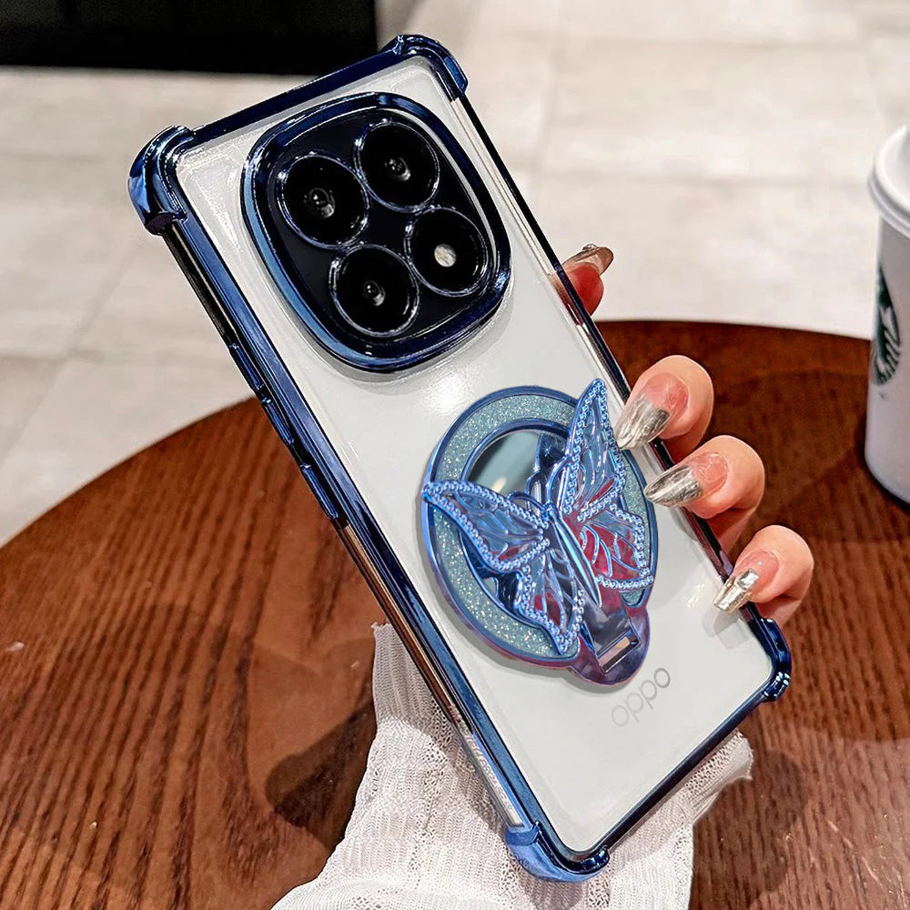 Oppo F29 Pro 5G Premium Butterfly Stand Airbags Case