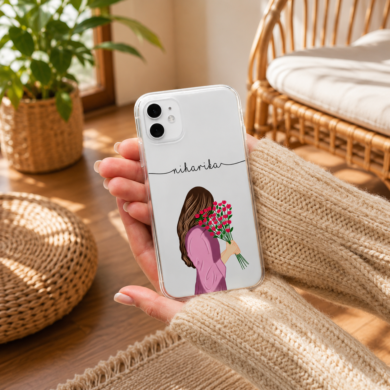 Pretty Girl Name Case Design – Blossom