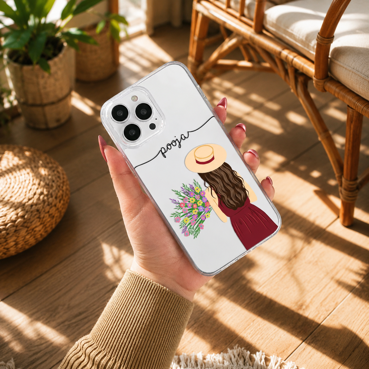 Pretty Girl Name Case Design – Shine