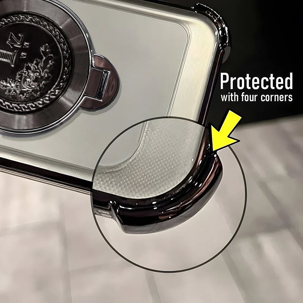 Vivo X200 FE 5G Premium Billion Wheel Rotating Shockproof Airbags Case