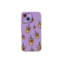 Daily Latte Delight Silicone Case for Apple iPhone Series