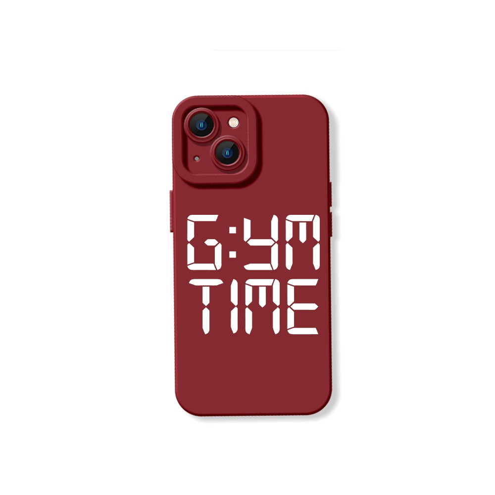 Digital Countdown Gym Time Silicone Case for Apple iPhone Series