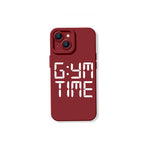 Digital Countdown Gym Time Silicone Case for Apple iPhone Series