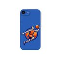 Dynamic Dunk Basketball Art Silicone Case for Apple iPhone Series