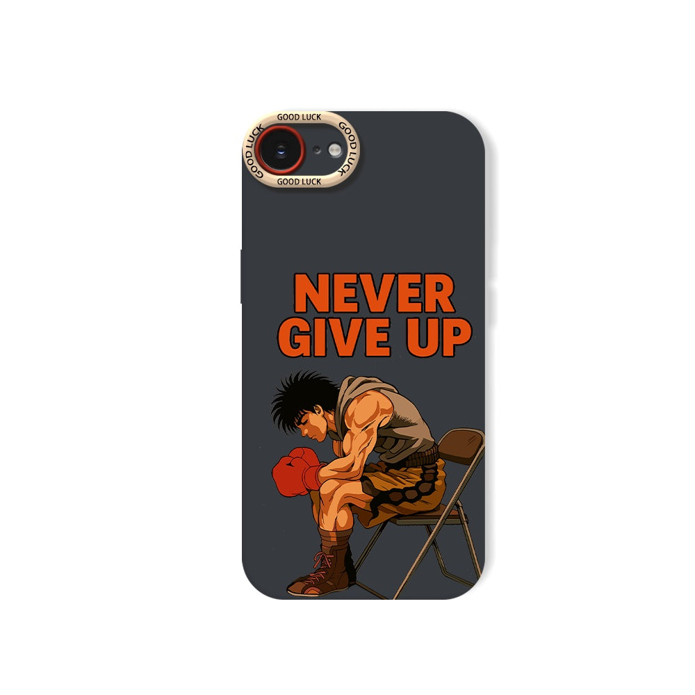 Motivational Boxer Silicone Case for Apple iPhone Series