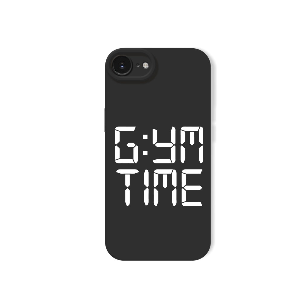 Digital Countdown Gym Time Silicone Case for Apple iPhone Series