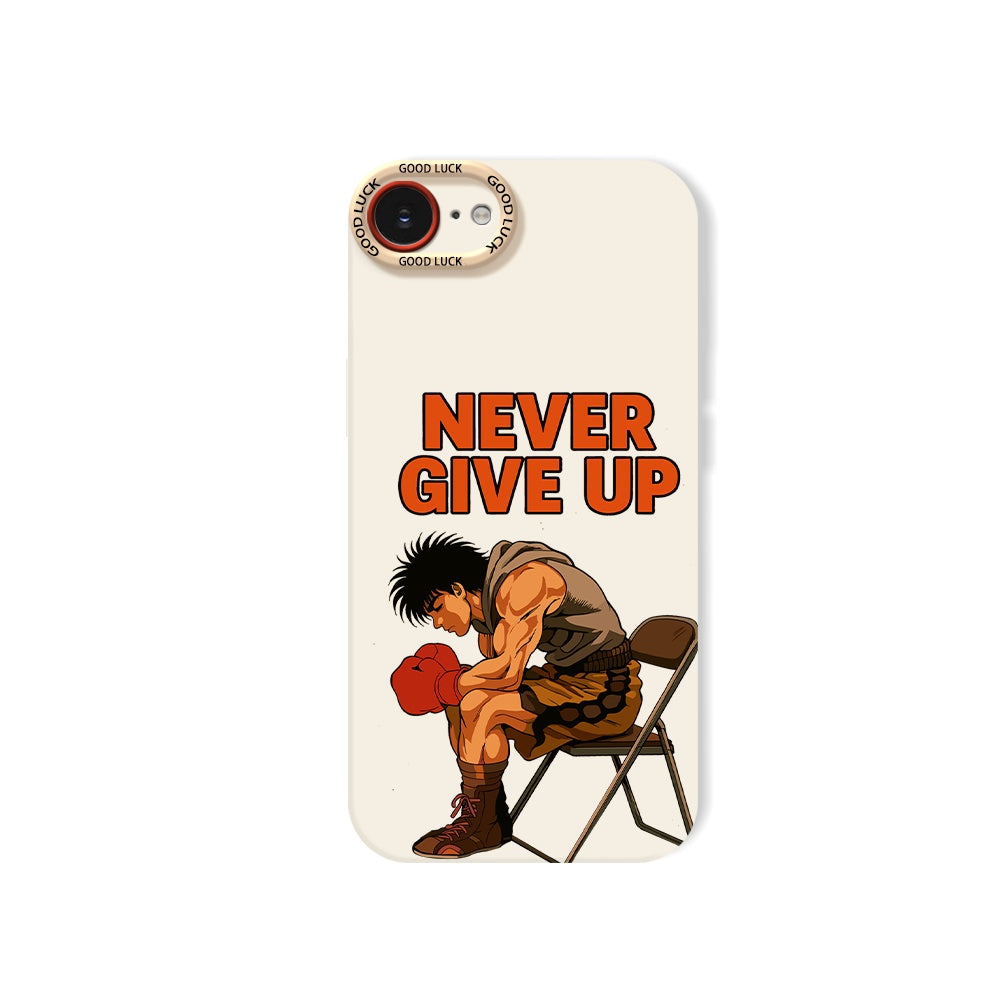 Motivational Boxer Silicone Case for Apple iPhone Series